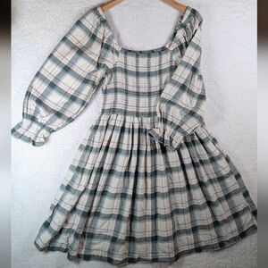 Madewell Multicolor Smocked Dress S/M